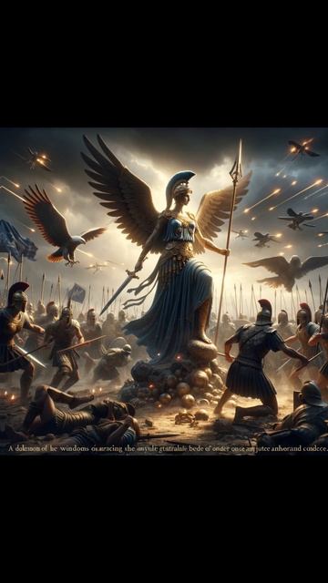 Athena: Embodiment of Wisdom, Strategy, and Warfare in Greek Mythology смотреть онлайн