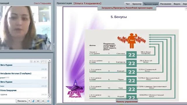 Виды дохода в Орифлейм 09.03.17 смотреть онлайн