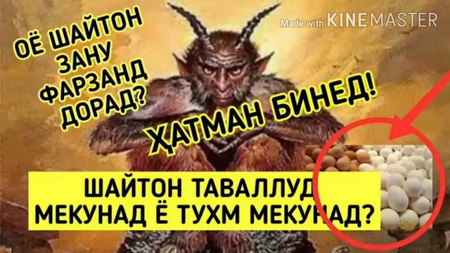 ШАЙТОН ТАВАЛЛУД МЕКУНАД Ё ТУХМ МЕМОНАД смотреть онлайн