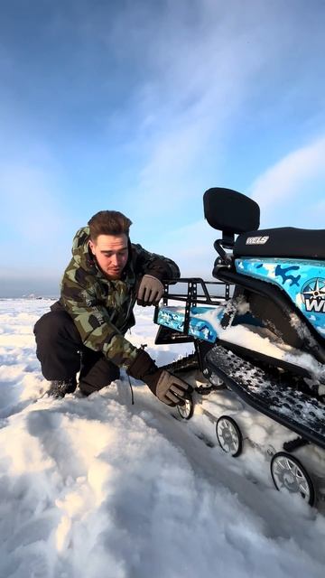 Снегоход WELS 200RS NEW - новое поступление! #снегоход #зима #снежок #wels #мотоактивспб