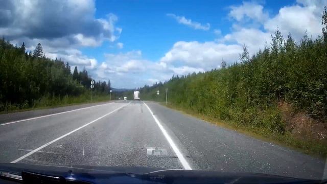 Граница Европы и Азии на Северном широтном коридоре. Отпуск на колёсах. 2022 год. 13 августа.