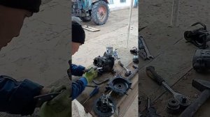 разбор пускача мтз 80 #мтз80 #ремонт