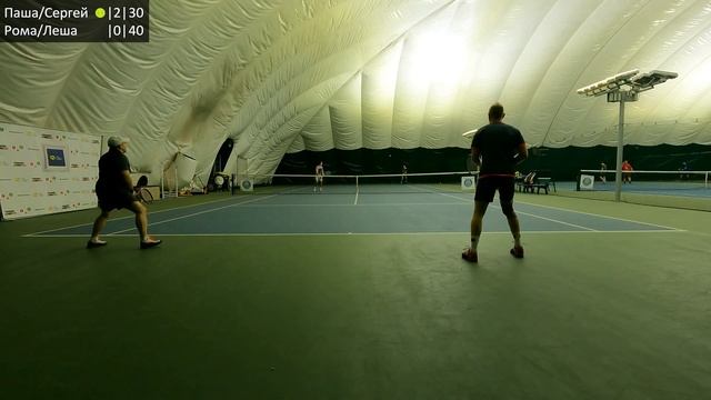 Теннис пары(Паша/Сергей - Рома/Леша) || 3.0 NTPR