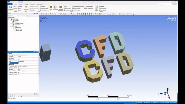 Ansys Meshing - Mesh Copy