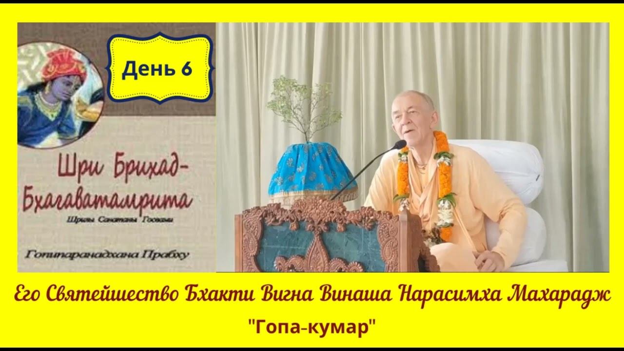День 6 - 07.04.2020 - Брихад-Бхагаватамрита - БВВ Нарасимха Махарадж (англ-рус)