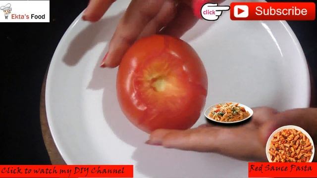 Red Sauce Pasta Recipe-Indian Style  Tomato Pasta - Kids Luch Box -Easy To Make Italian Style Pasta