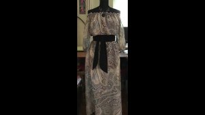 Шьем легкое романтичное платье для лета