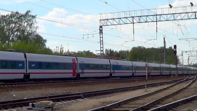 ЭП20-007 с поездом "Стриж" №708 "Москва – Нижний Новгород" смотреть онлайн