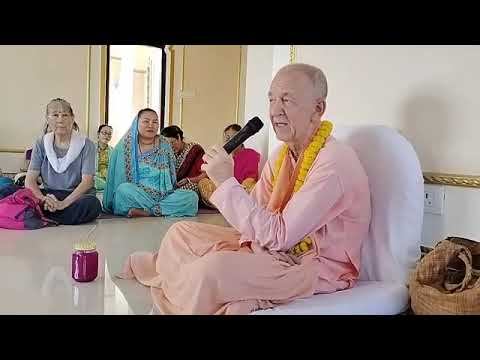 BVV Narasimha Maharaj - БВВ Нарасимха Махарадж.  Lakshmi Puja - Лакшми-пуджа  10.10.2022 (eng-rus)