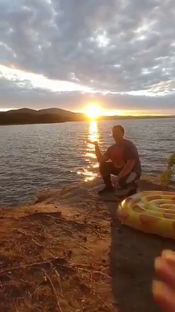 закат на озере Иткуль смотреть онлайн