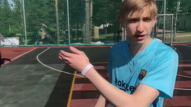 Футбольный челлендж на жесткое наказание