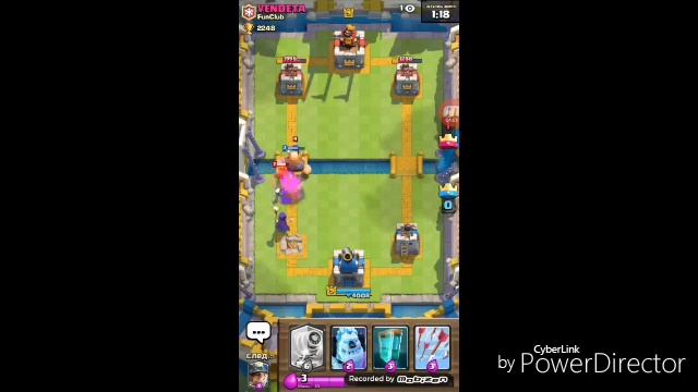 ШОК!!!БАГ-один удар и вышки нетClash Royle