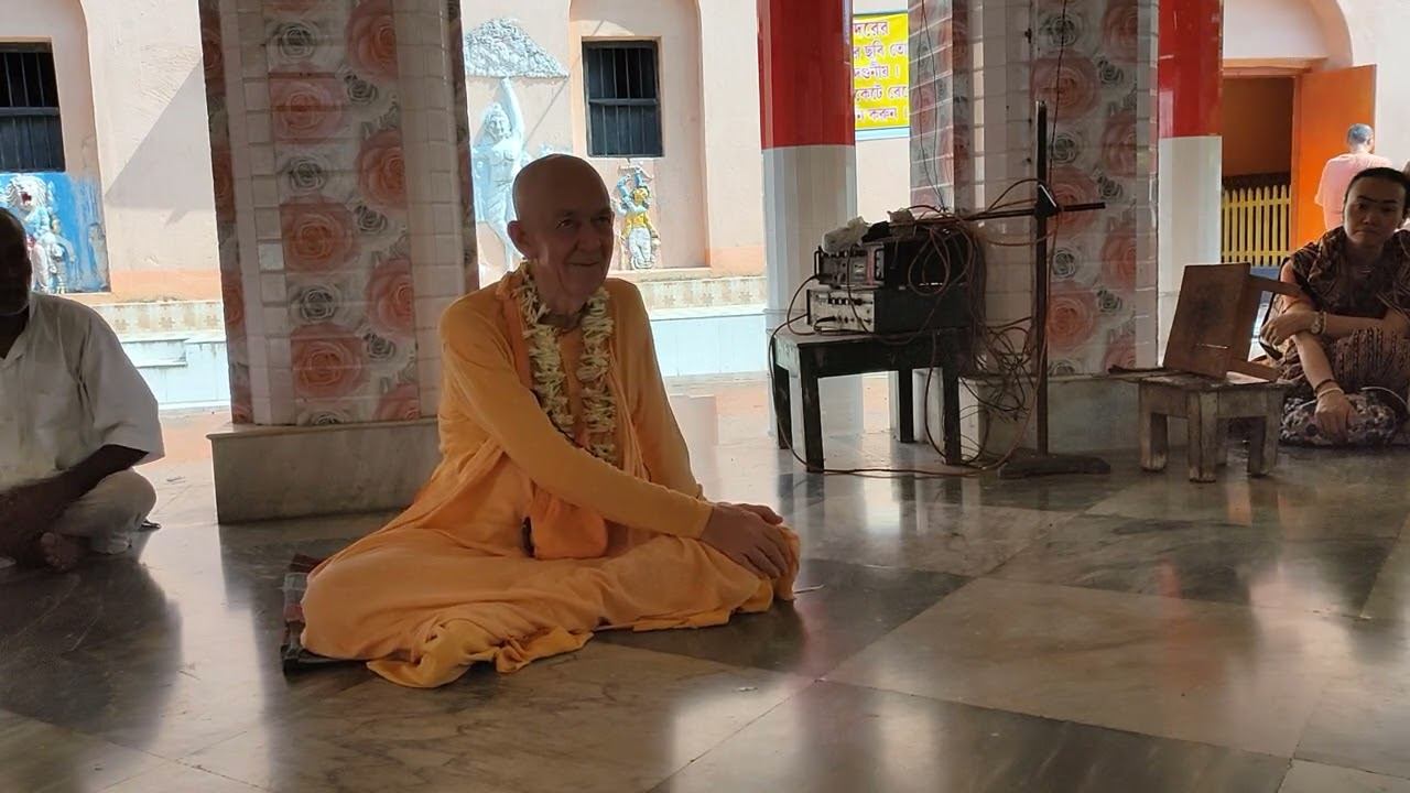 BVV Narasimha Maharaj - Kartika Parikrama, Day 2 - Gauri Das Pandit's Glories - 14.10.2022