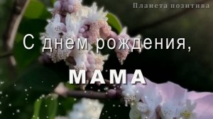 С днем рождения, мама. Мама, ты мой ангел, песня для мамы в день рождения