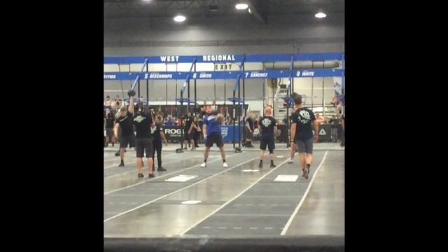 CrossFit Games West Regional Event 2 - Sanchez Win смотреть онлайн