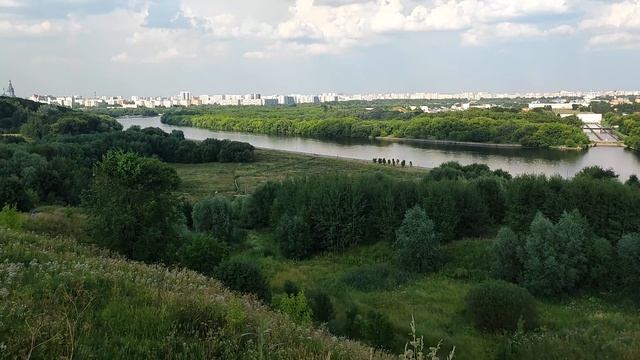 Дьяково городище, обзорная точка в Коломенском смотреть онлайн