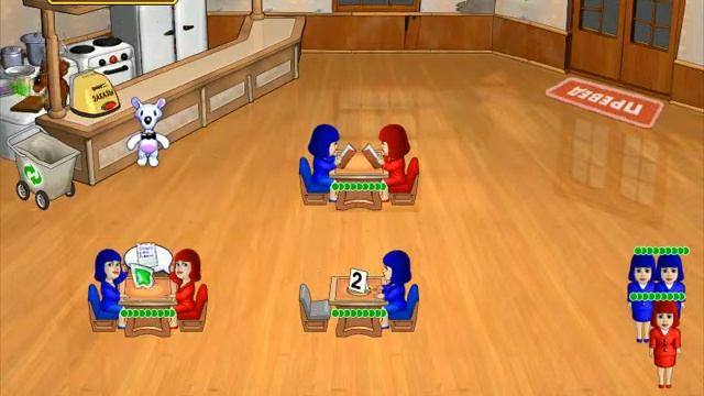 DinerDashSnow - Снежок Обеденный переполох. Часть 8 Lets смотреть онлайн