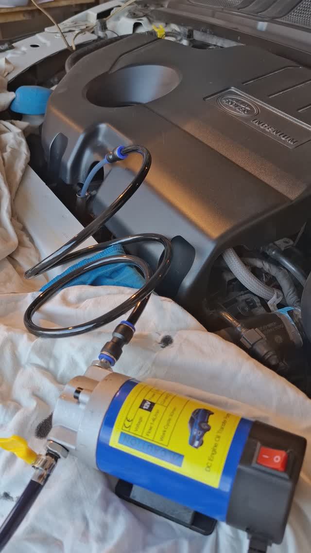 Насос для замены моторного масла, 12V/100KW