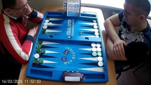 Длинные нарды. Чемпионат Челябинской области. Л.Найш - И.Ульданов