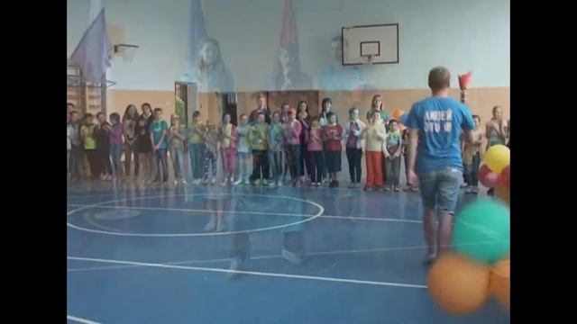Летний пришкольный лагерь Робинзон (2 день) смотреть онлайн