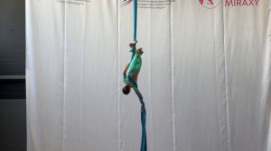 ЖАСМИН НА ПОЛОТНАХ - СОРЕВНОВАНИЯ ФЕДЕРАЦИИ ВОЗДУШНОЙ ГИМНАСТИКИ САНКТ-ПЕТЕРБУРГА