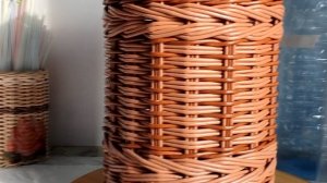 Косичка из прямой и обратной тройной верёвочки (домик для увлажнения лозы)