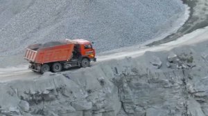 «НАРОДНЫЙ» САМОСВАЛ КАМАЗ-65115 в карьере