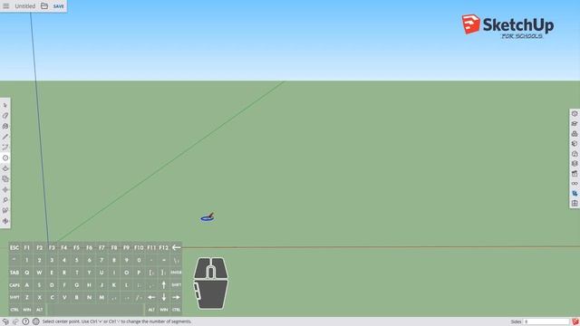 SketchUp Basics // 6 - Drawing Polygons смотреть онлайн