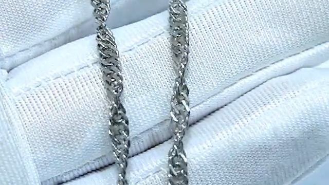 Серебряная цепь 925 пробы без камней 2200000228710