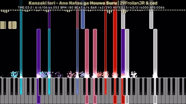 [Black MIDI] Kanzaki Iori - Ano Natsu ga Houwa Suru | 29FroilanJR & ced | 214,000 Notes смотреть онлайн