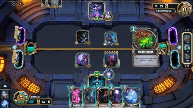 Gods Unchained | Death - Deception | как вытащить бой смертью на победу, оставшись с 1 хитом