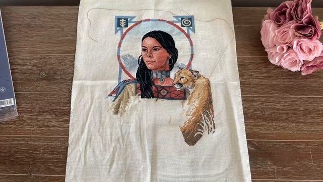 Закончила переезд! Возвращаюсь к вышивке. / Старт и эпик провал. / Что же все-таки навышивалось.