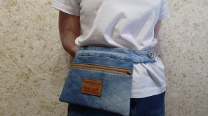 Джинсовая сумочка своими руками #53.