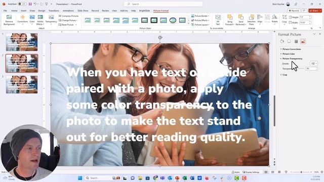 How to Contrast Text on Photos with Transparent Overlay! 🔥[PPT TRICKS!] смотреть онлайн