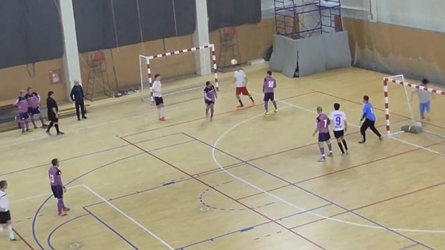 V Чемпионат ЮСМФЛ. Вторая лига. Автоцентр-2 - Альтаир 8:3, 09.12.2017 Обзор
