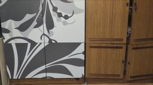 Как обновить старый шкаф быстро и просто.