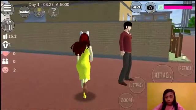 Internet putus..... Tetep Coba jadi PENJAHAT di sakura school simulator смотреть онлайн