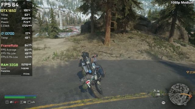 GTX 1650 | Days Gone Remastered - 4K, 1440p, 1080p - Very High, High, Medium, Low