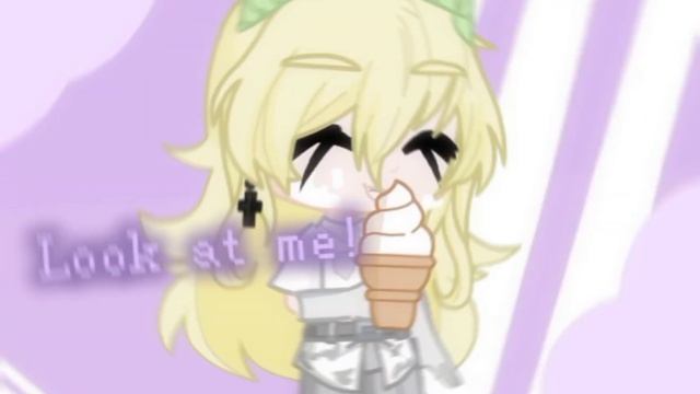 Look at me!♡gacha meme//CapCut смотреть онлайн