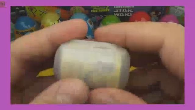 Surprise Eggs Liliya 20 Surprise Eggs Kinder Surprise Disney Pixar Cars 2 Thomas Spongebob HD
