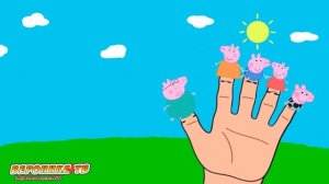 Мама пальчик, папа пальчик. Семья пальчиков. Свинка Пеппа.