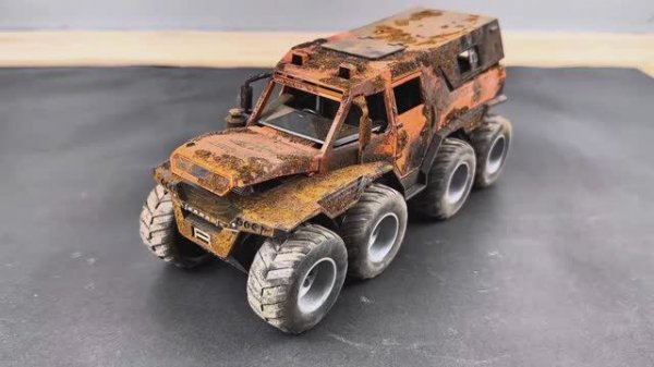 Реставрация вездехода 8х8