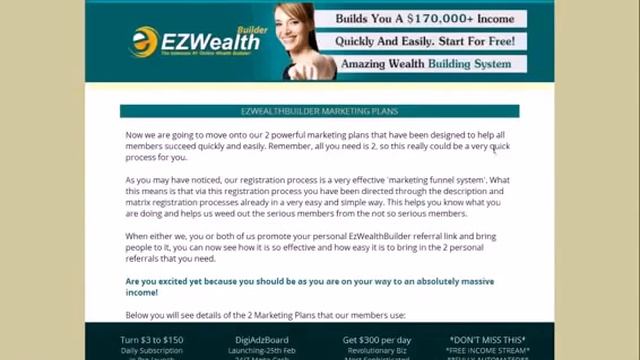 Регистрация, Обзор личного кабинета