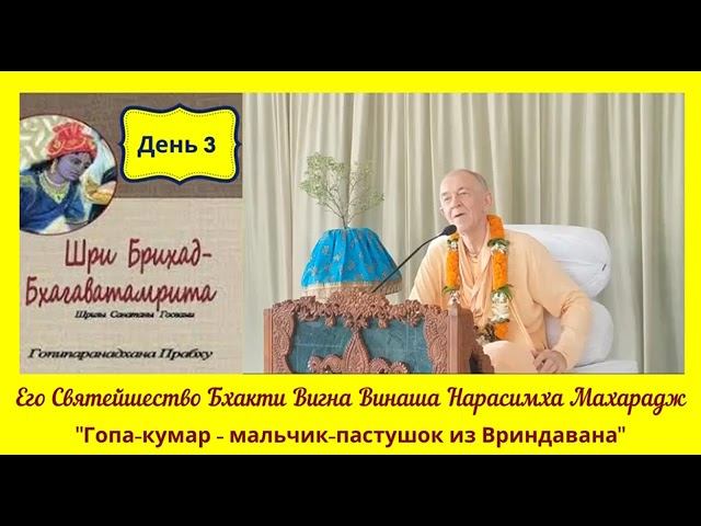 День 3 - 17.03.2020 - Брихад-Бхагаватамрита - БВВ Нарасимха Махарадж (англ-рус)
