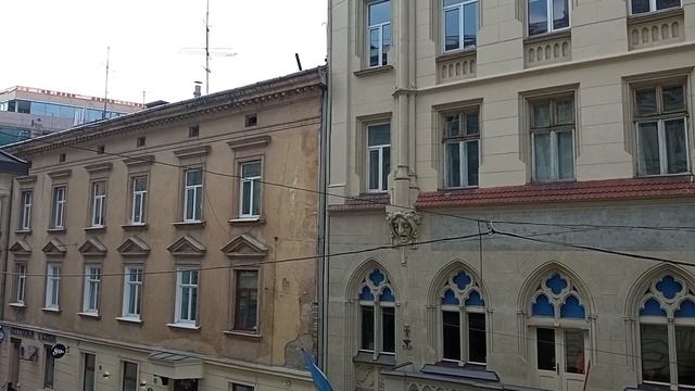 Вулиця Курбаса з Опера пасажу (погляд на Львів згори)