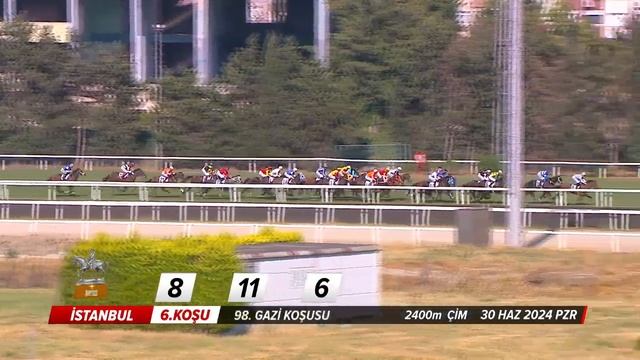 'Dragon Flame' выигрывает турецкий Gazi Koşusu 2024 смотреть онлайн