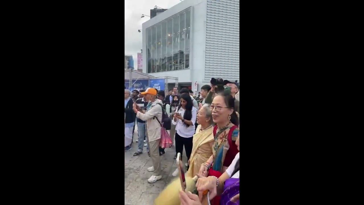 24.11.2024 - ЕС БВВ Нарасимха Махарадж на Ратха-ятре в Тайбэе, Тайвань