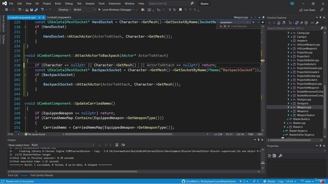 11.14. Secondary Weapon