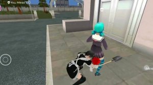 Yandere School Chapter 1 killing Meisa Ito.