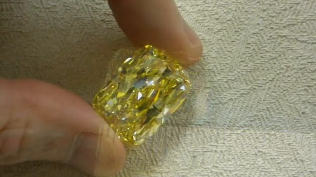 [Bid4Assets] 43.51 Carat Internally Flawless Yellow Diamond смотреть онлайн